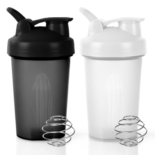 ACWOO Proteinshaker 400ml mit Messskala BPA-frei