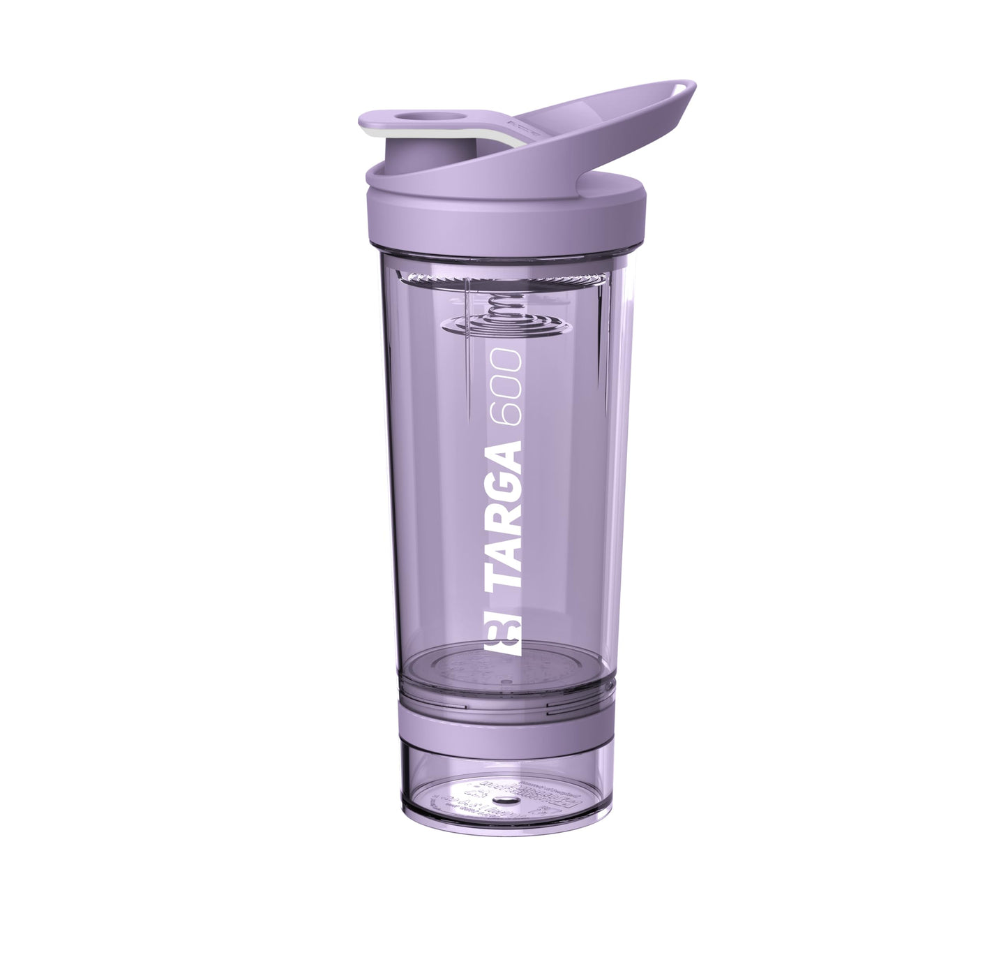 Gym Shaker 600ml mit Mischfeder & Pulverfach