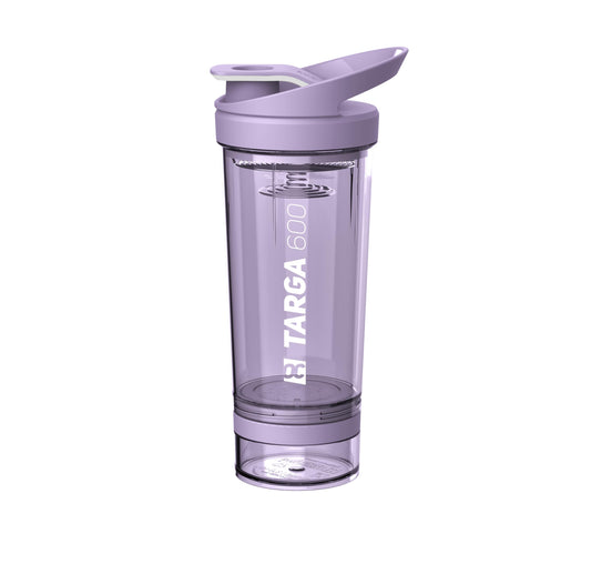 Gym Shaker 600ml mit Mischfeder & Pulverfach