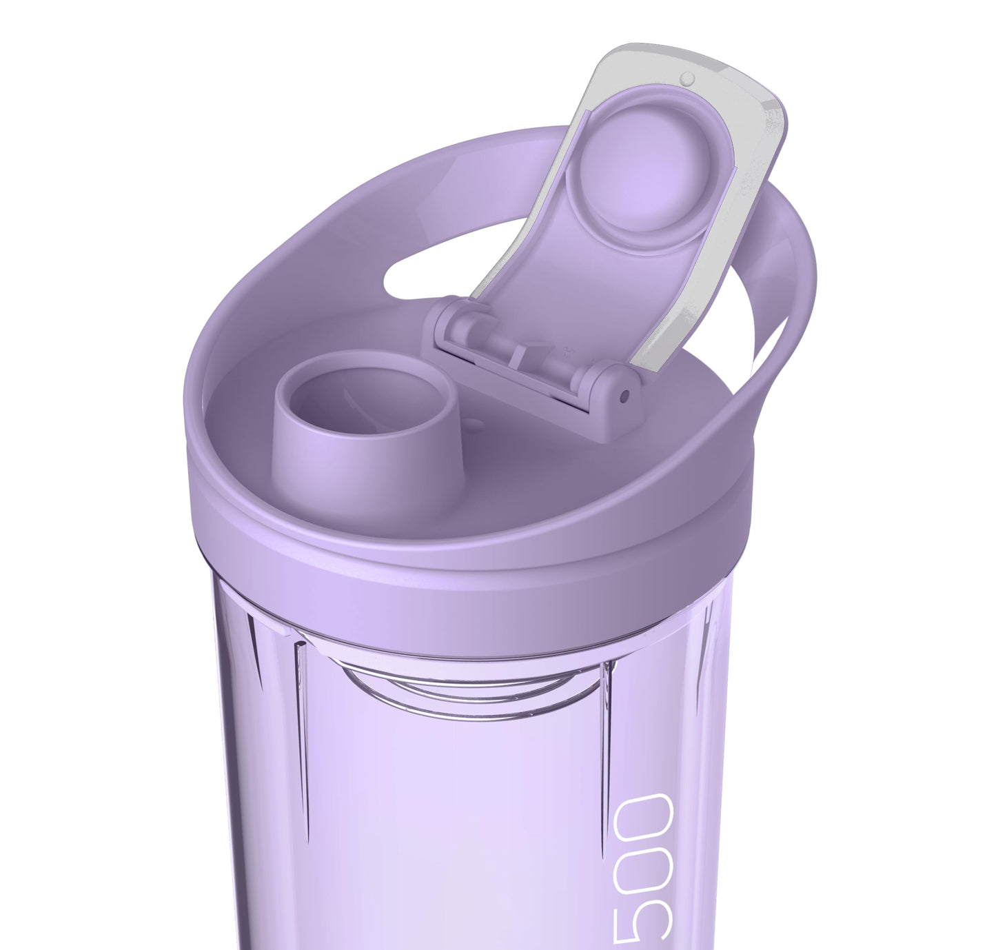 Gym Shaker 600ml mit Mischfeder & Pulverfach